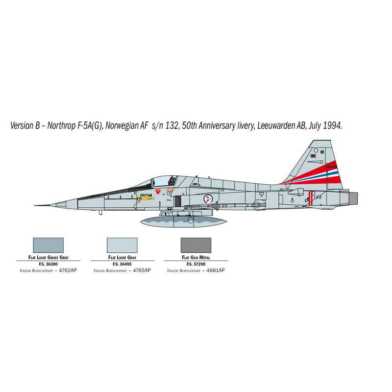 Italeri 1441S F-5A Freedom Fighter